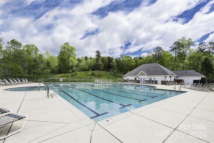 Community Pool and Clubhouse