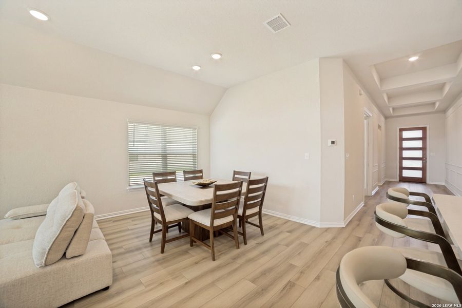 Furnished interior view inside a new home in Veranda, San Antonio (Image 8). Furnished interior view inside a new home in Veranda, San Antonio (Image 8).