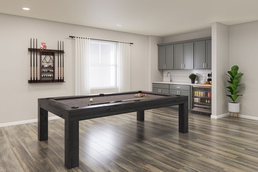 Representative furnished interior of a home built from the 5014 by Tri Pointe Homes in The Aurora Highlands, Aurora (Image 28).