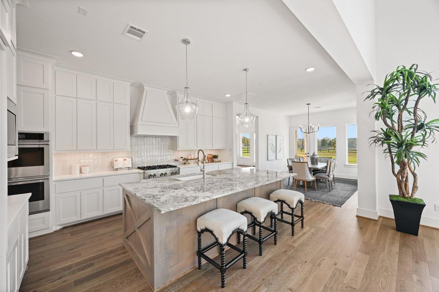 Furnished interior view inside a new home in Bentwood Farms, Montgomery (Image 13).