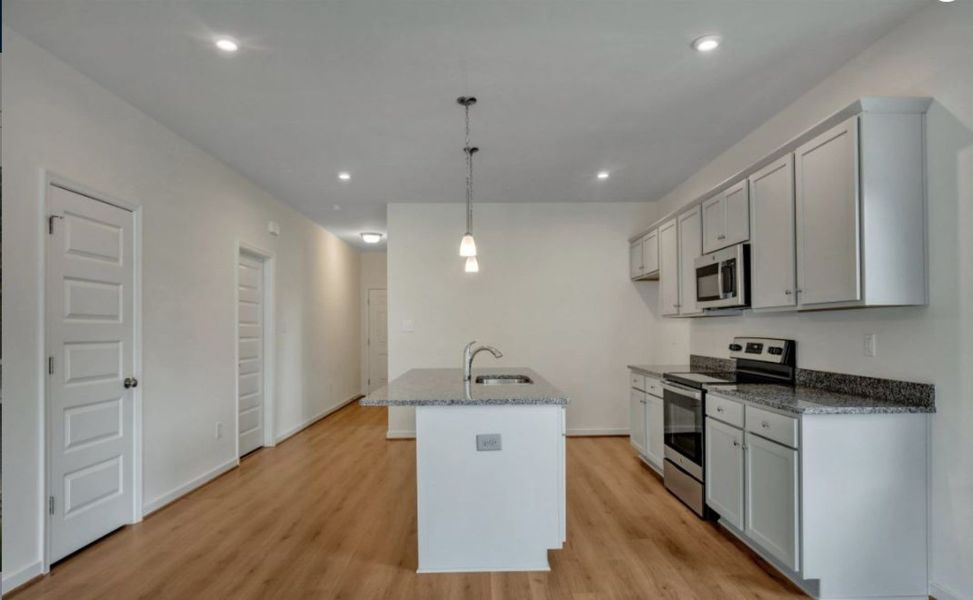 Kitchen From Family Room