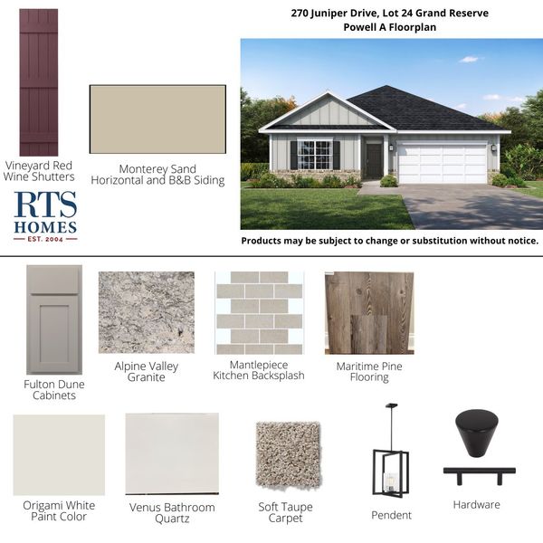 2D floor plan layout of this home in Grand Reserve, Hinesville, GA (Image 3). 2D floor plan layout of this home in Grand Reserve, Hinesville, GA (Image 3).