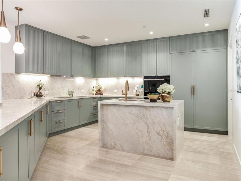 Furnished interior view inside a new home in , Tampa (Image 67).