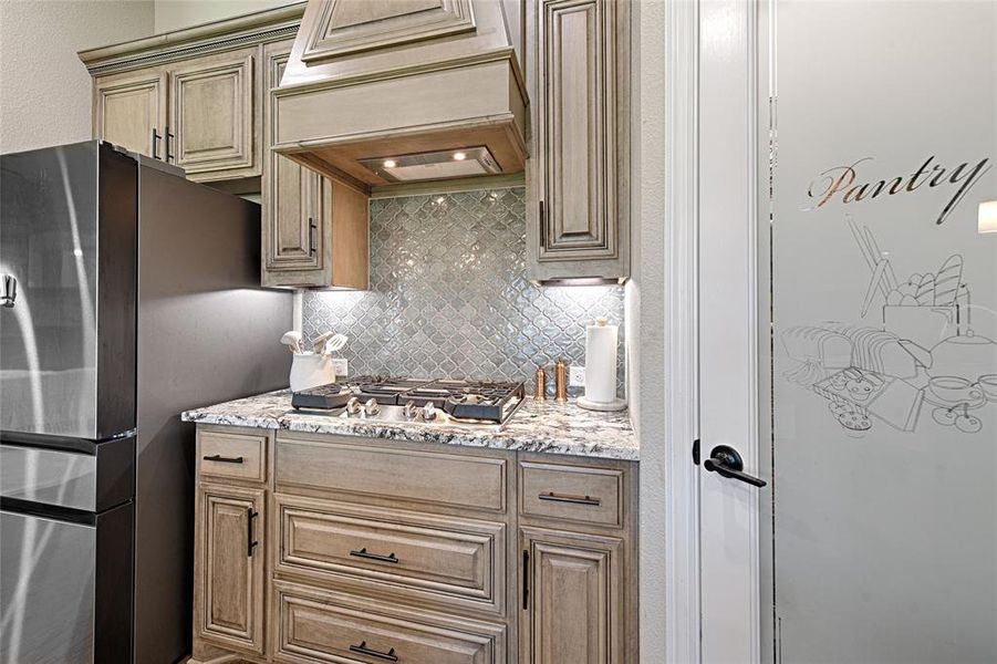 Furnished interior view inside a new home in Parks at Panchasarp Farms, Burleson (Image 15).