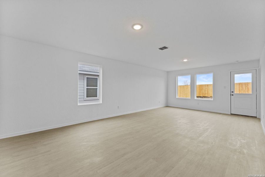 Spacious, unfurnished interior of a new home in Randolph Crossing, Converse (Image 17).