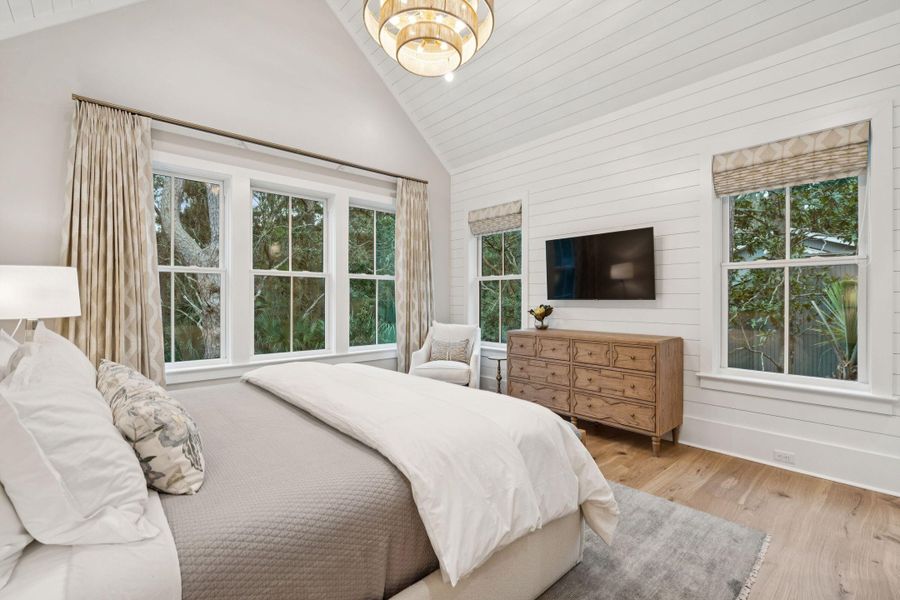 Furnished interior view inside a new home in , Johns Island (Image 37).