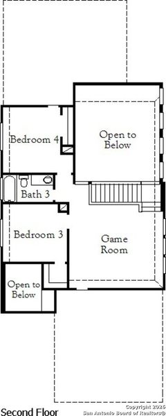 2D floor plan layout of this home in Rhine Valley, Schertz, TX (Image 5). 2D floor plan layout of this home in Rhine Valley, Schertz, TX (Image 5).