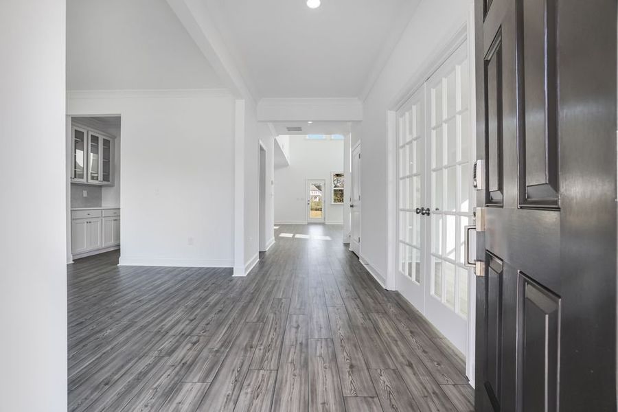 Spacious, unfurnished interior of a new home in Kennison Creek, Cumming (Image 19). Spacious, unfurnished interior of a new home in Kennison Creek, Cumming (Image 19).