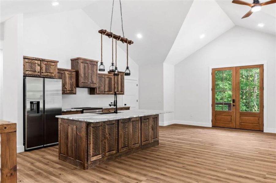 Furnished interior view inside a new home in , Ellijay (Image 12).