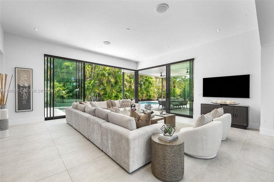 Furnished interior view inside a new home in , Fort Lauderdale (Image 11).