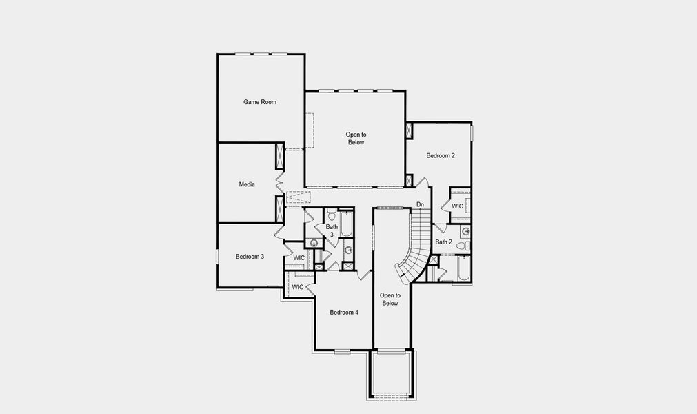2D floor plan layout of this home in Highland Lakes 60s, McKinney, TX (Image 20). 2D floor plan layout of this home in Highland Lakes 60s, McKinney, TX (Image 20).