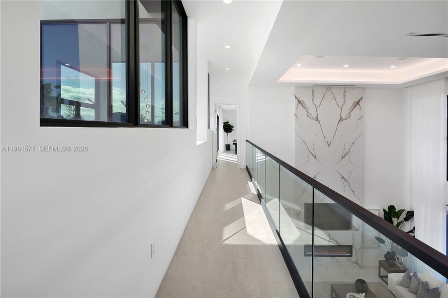 Furnished interior view inside a new home in , Davie (Image 53).