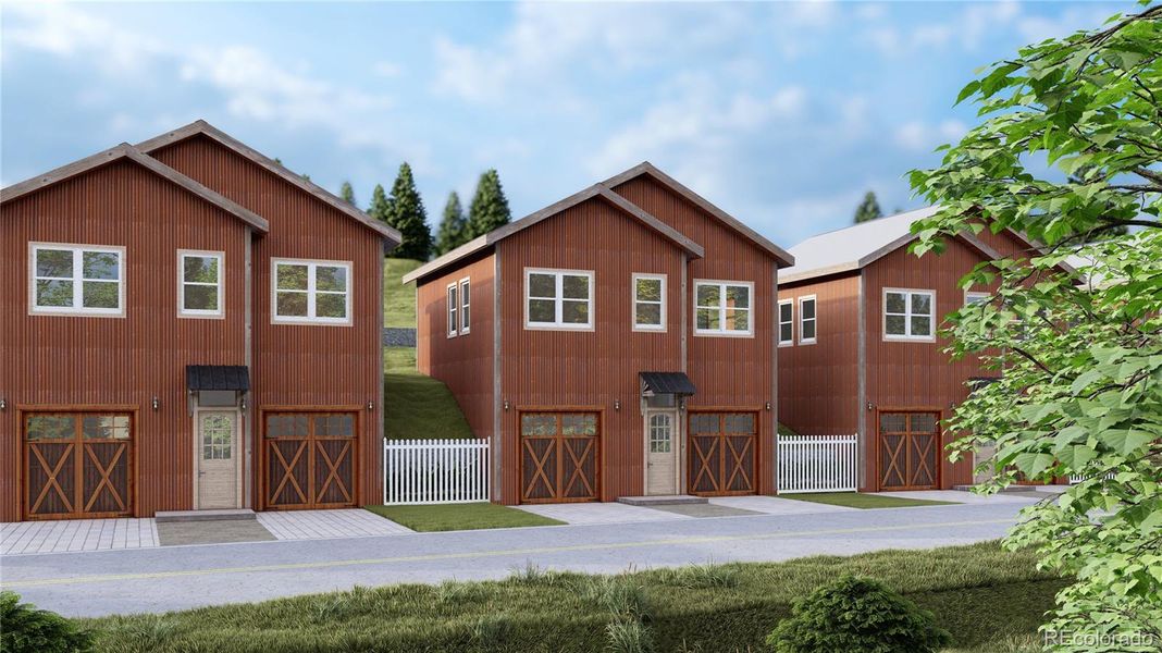 Front exterior of a new home in , Central City, CO, highlighting curb appeal (Image 1).