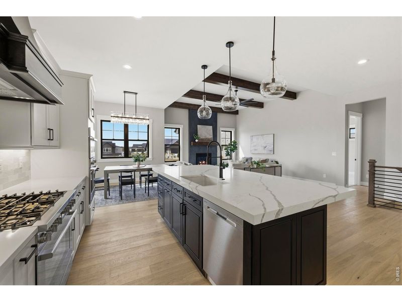 Furnished interior view inside a new home in , Berthoud (Image 32).