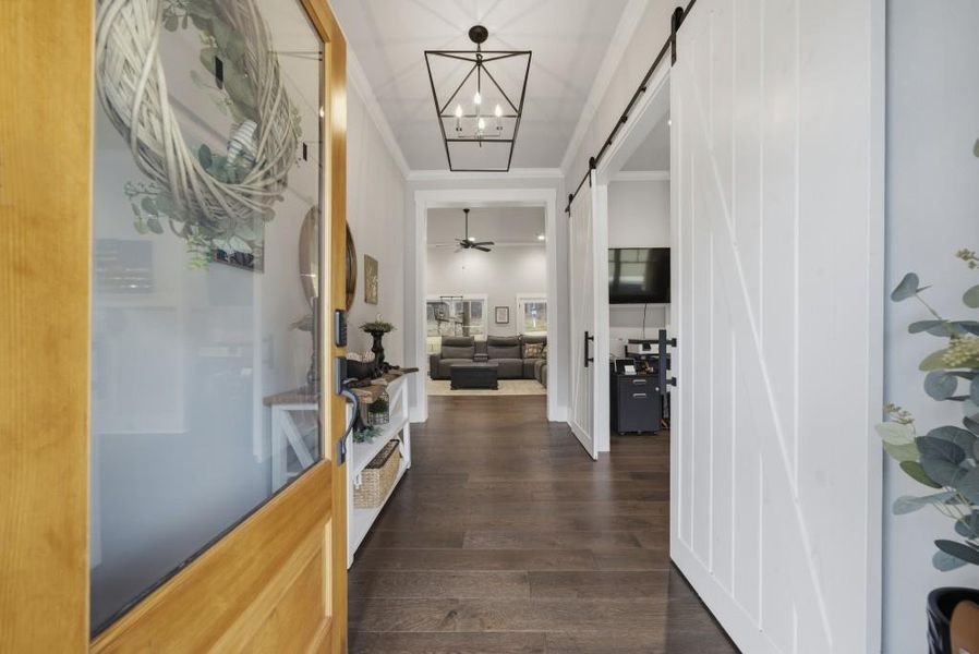 Furnished interior view inside a new home in , Buckhead (Image 16).