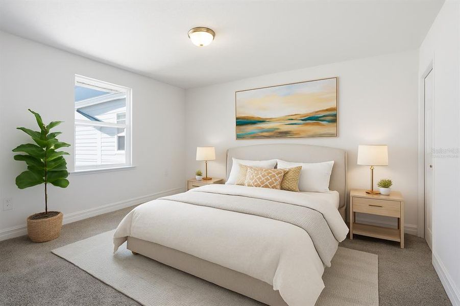 Furnished interior view inside a new home in , Lakeland (Image 10).