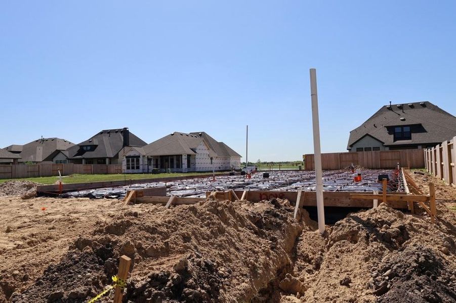 Every foundation at DWH is engineered and it’s inspected three times! We do not do “batch” testing.  Rest easy knowing your foundation comes with a 10 year warranty.