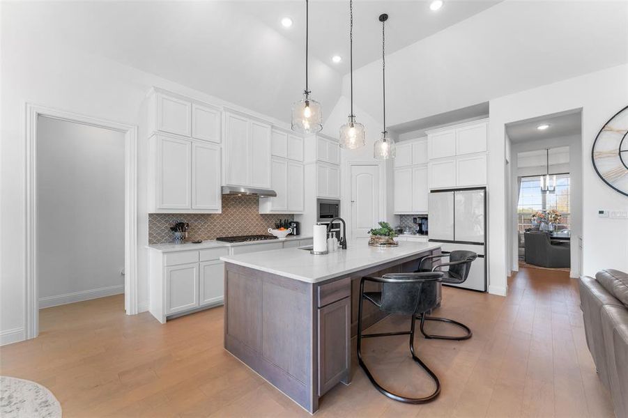 Furnished interior view inside a new home in , Mansfield (Image 8). Furnished interior view inside a new home in , Mansfield (Image 8).