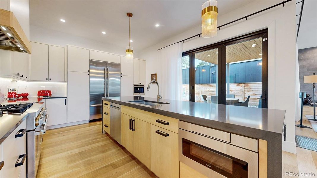 Furnished interior view inside a new home in , Denver (Image 15). Furnished interior view inside a new home in , Denver (Image 15).