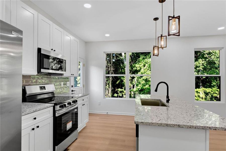 Furnished interior view inside a new home in , Ellenwood (Image 9).