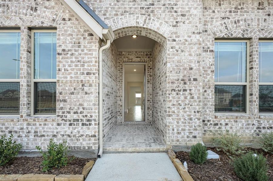 Exterior details and patio area of a home in Wildflower Ranch 60-65, Fort Worth (Image 18). Exterior details and patio area of a home in Wildflower Ranch 60-65, Fort Worth (Image 18).