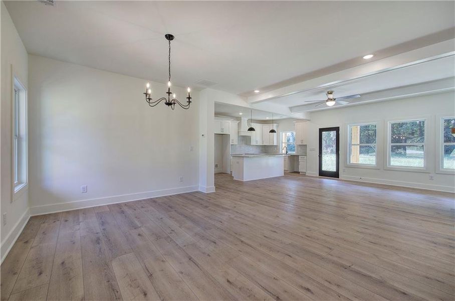 Spacious, unfurnished interior of a new home in , Taylorsville (Image 35).