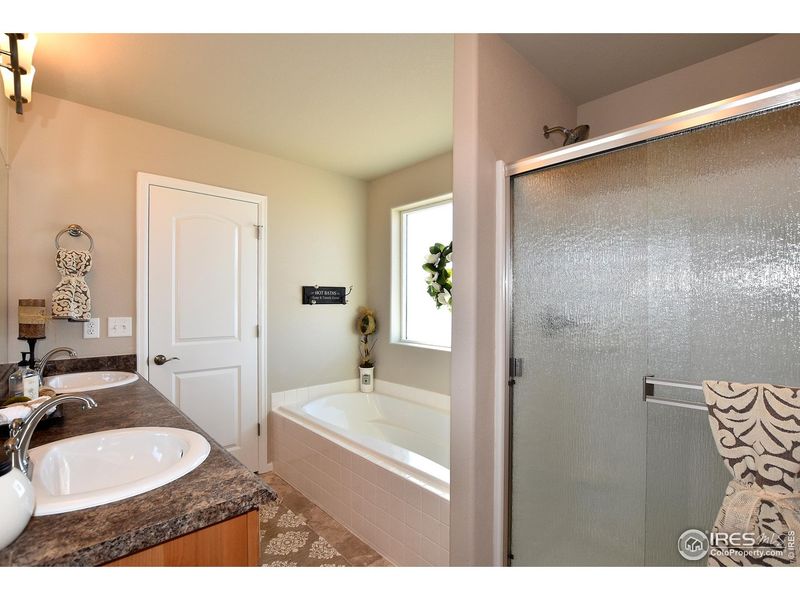 Furnished interior view inside a new home in Union Colony West, Greeley (Image 19). Furnished interior view inside a new home in Union Colony West, Greeley (Image 19).