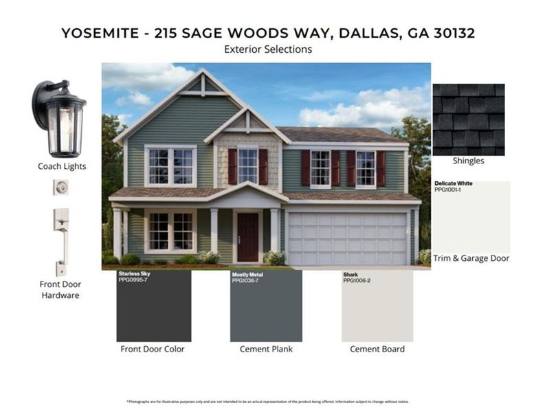 Sample of building materials used in homes in Sage Woods, Dallas (Image 2). Sample of building materials used in homes in Sage Woods, Dallas (Image 2).