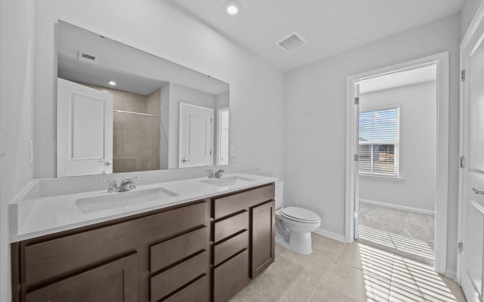 Furnished interior view inside a new home in Crestview, Spartanburg (Image 9). Furnished interior view inside a new home in Crestview, Spartanburg (Image 9).