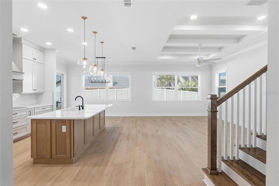 Furnished interior view inside a new home in Beachview Cove, Ormond Beach (Image 15).