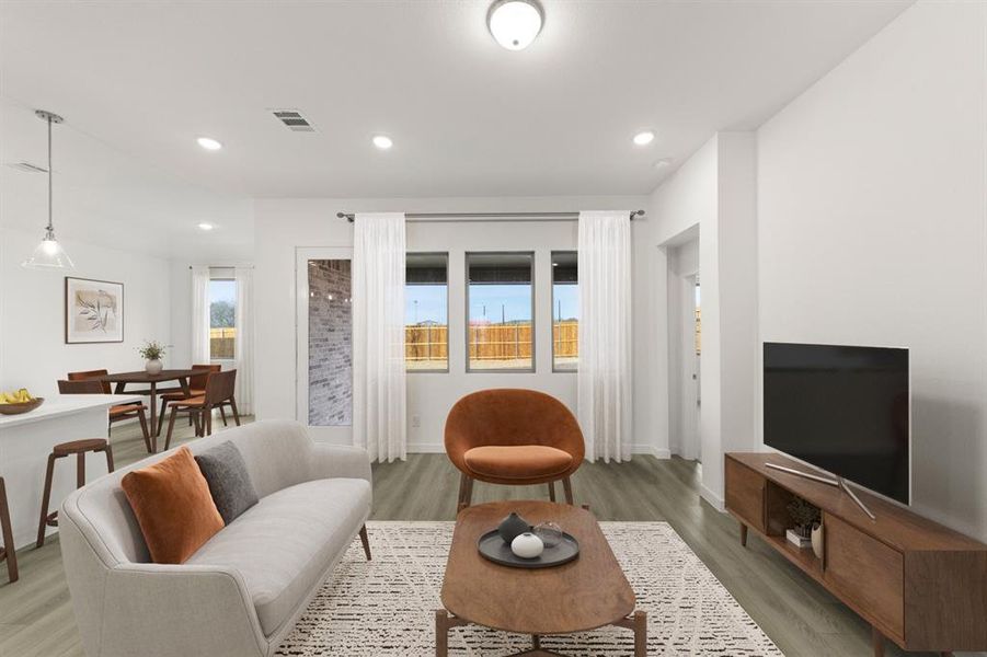 Virtual staging is representative