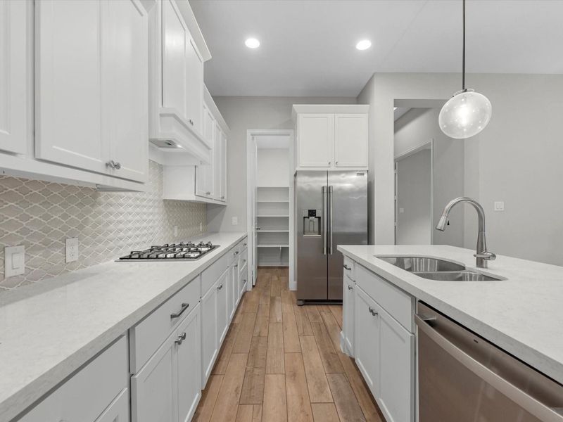 Furnished interior view inside a new home in Artavia 45', Conroe (Image 16). Furnished interior view inside a new home in Artavia 45', Conroe (Image 16).