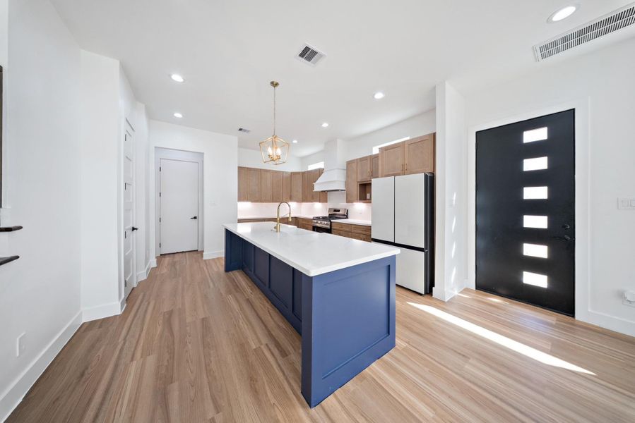 Furnished interior view inside a new home in , Sealy (Image 11).