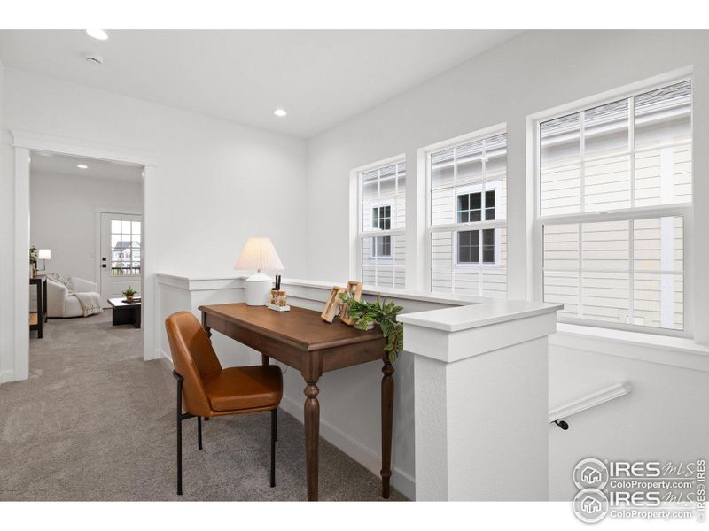 Furnished interior view inside a new home in Westerly, Erie (Image 13).