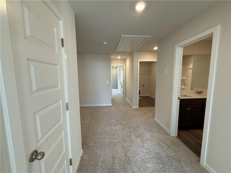 Spacious, unfurnished interior of a new home in The Towns at Auburn Station West, Auburn (Image 19).
