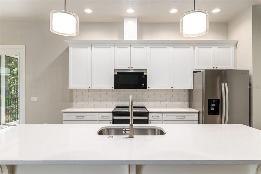 Furnished interior view inside a new home in Fairway Pointe at West End, Newberry (Image 12). Furnished interior view inside a new home in Fairway Pointe at West End, Newberry (Image 12).
