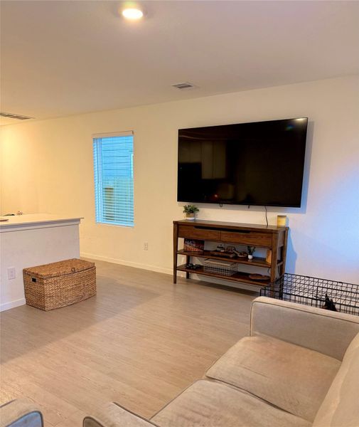 Furnished interior view inside a new home in Tavola: Wellton Collection, New Caney (Image 4). Furnished interior view inside a new home in Tavola: Wellton Collection, New Caney (Image 4).