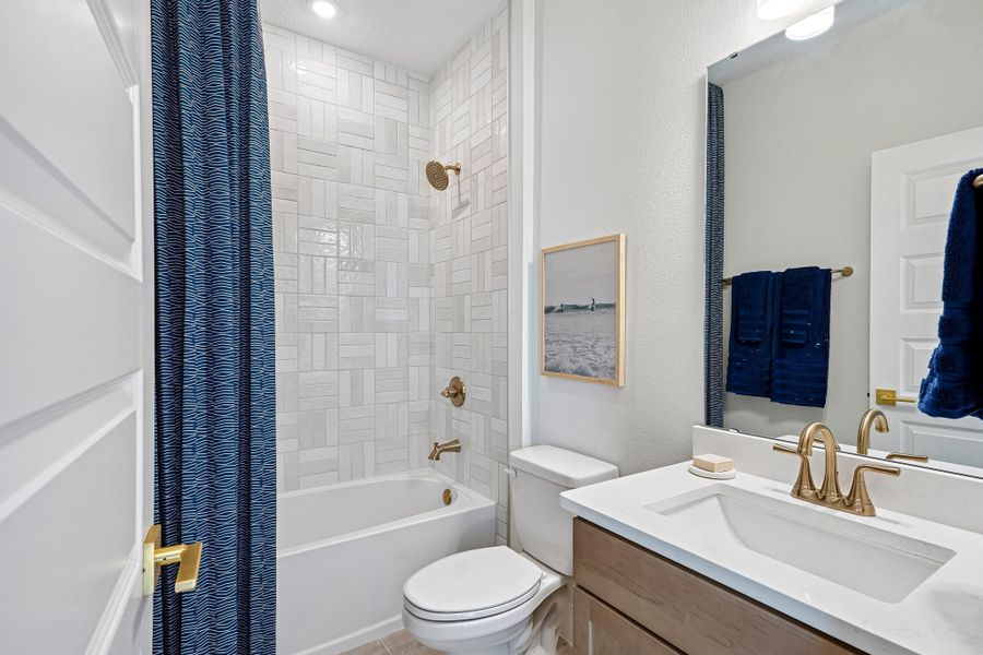 Furnished interior view inside a new home in Northlake at Ovation, Winter Garden (Image 42).