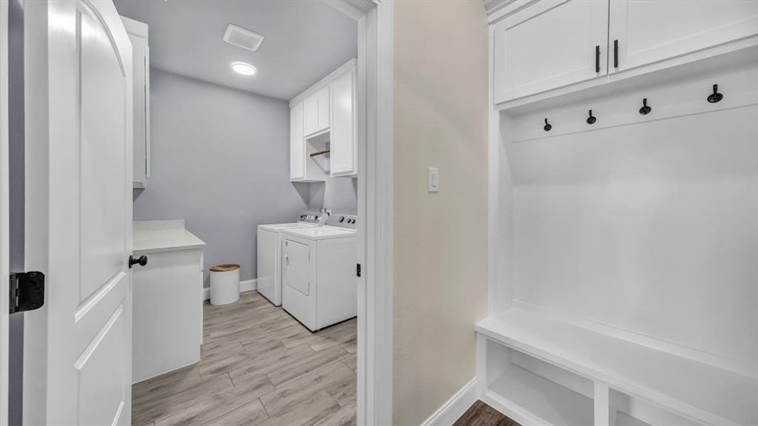 Furnished interior view inside a new home in , Granbury (Image 28).