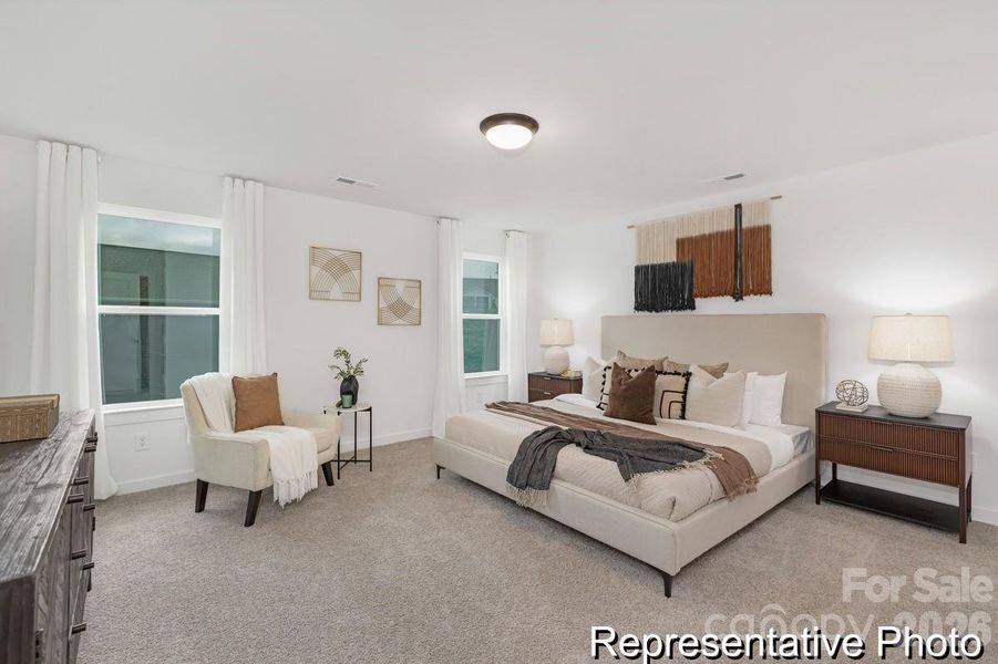 Furnished interior view inside a new home in Morrow Brook, Albemarle (Image 15).
