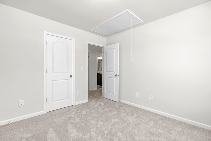 Representative unfurnished interior of a home built from the Greensboro by Keystone Homes NC in The Wilcox, Greensboro (Image 44).
