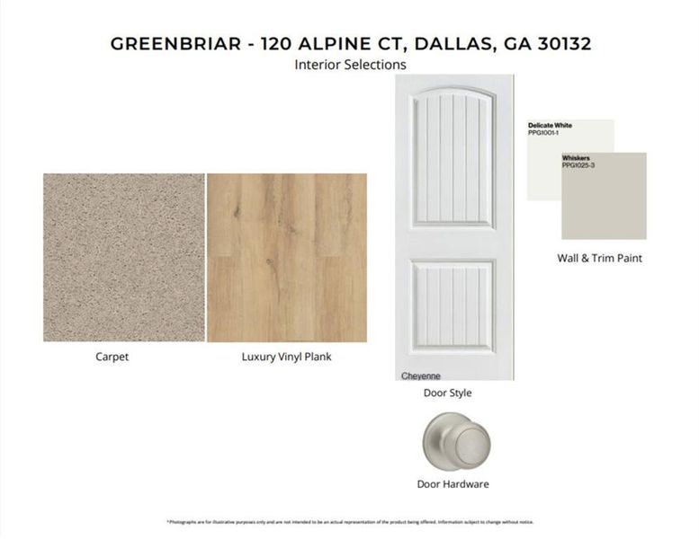 Sample of building materials used in homes in Sage Woods, Dallas (Image 3). Sample of building materials used in homes in Sage Woods, Dallas (Image 3).
