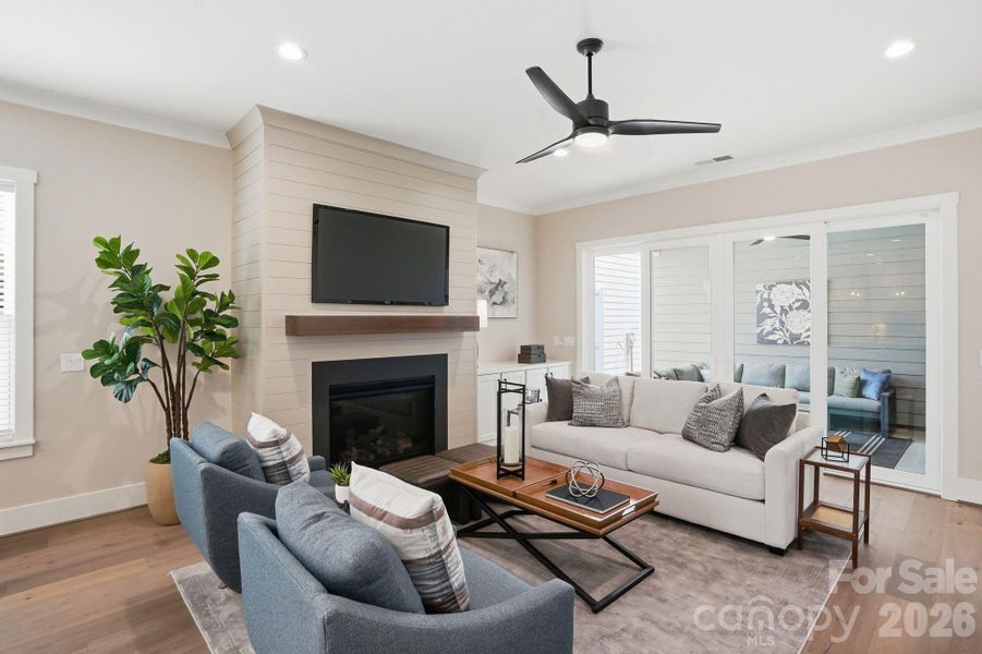 Furnished interior view inside a new home in , Davidson (Image 14). Furnished interior view inside a new home in , Davidson (Image 14).