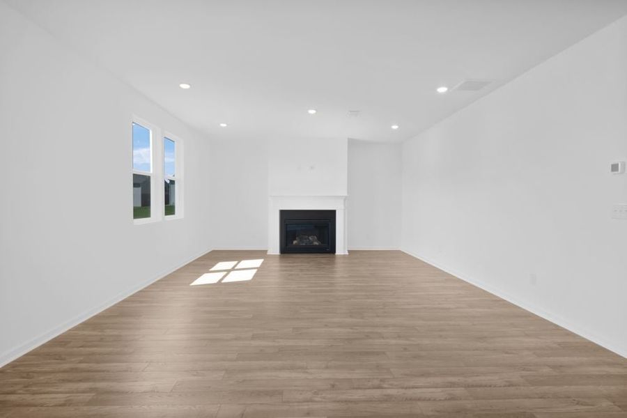 Representative unfurnished interior of a home built from the Atwood by Taylor Morrison in Falls Creek, Flowery Branch (Image 8). Representative unfurnished interior of a home built from the Atwood by Taylor Morrison in Falls Creek, Flowery Branch (Image 8).