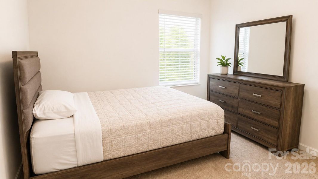 Furnished interior view inside a new home in Autumn Park, Concord (Image 21).