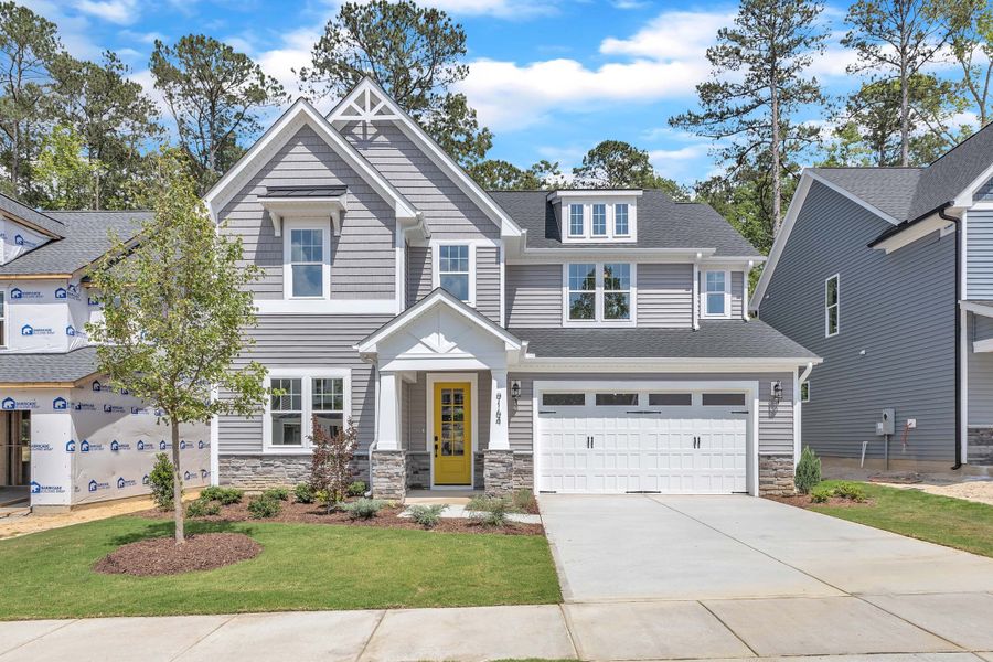 Representative exterior photo of a completed home built from the The Hampton by RobuckHomes in Kennebec Crossing, Angier, NC (Image 41). Representative exterior photo of a completed home built from the The Hampton by RobuckHomes in Kennebec Crossing, Angier, NC (Image 41).