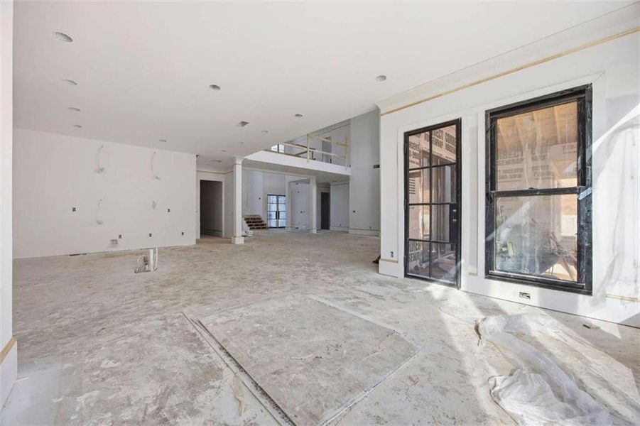 In-progress construction of a new home in , Buford, GA (Image 18).