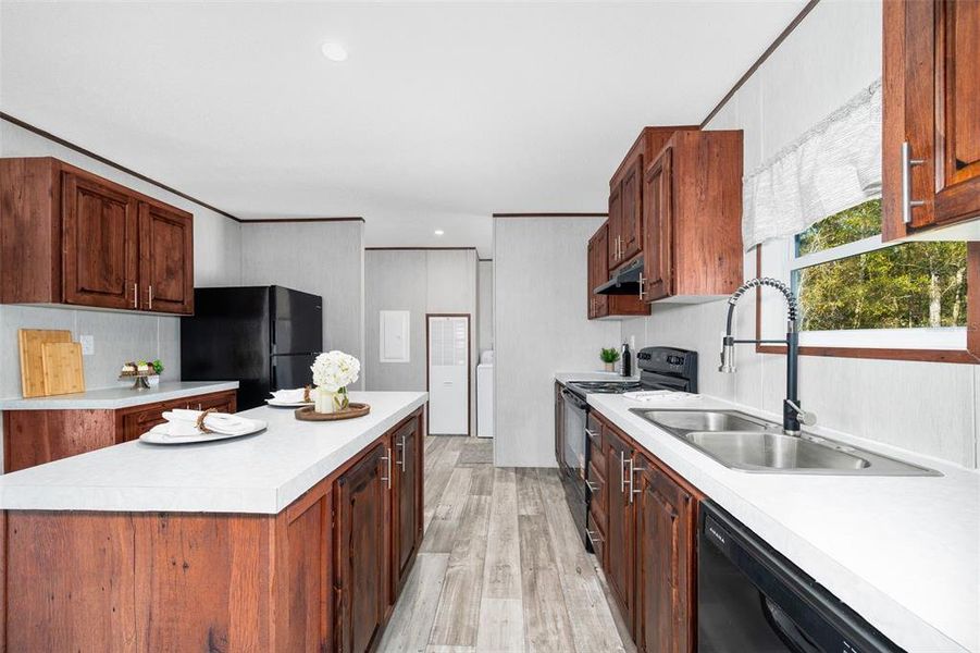 Furnished interior view inside a new home in , Bronson (Image 4).