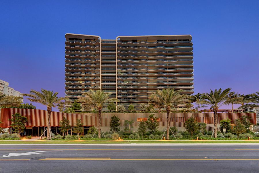 Front exterior of a new home in , Pompano Beach, FL, highlighting curb appeal (Image 27).