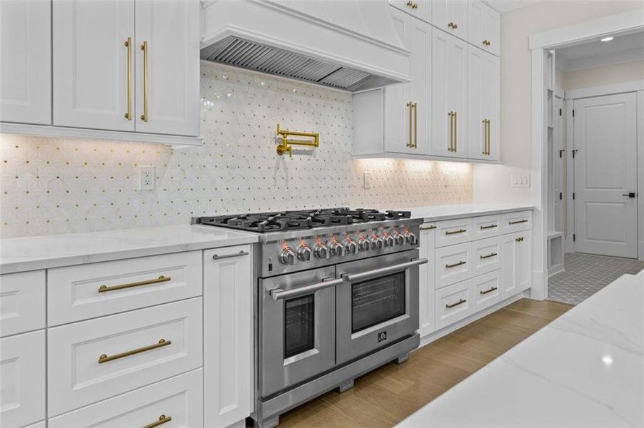 Furnished interior view inside a new home in , Winder (Image 61).